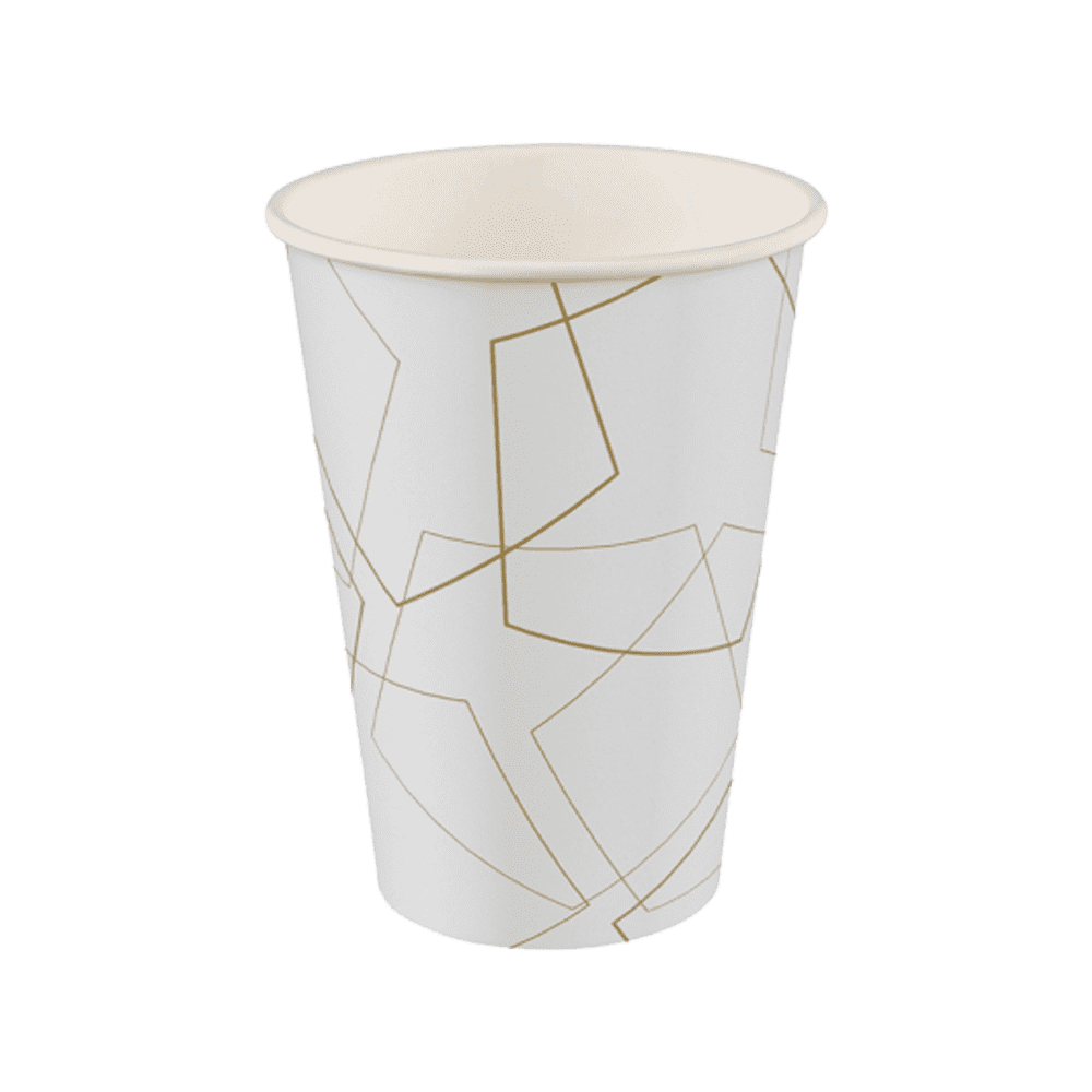 Beycodent Papier-Trinkbecher, gold