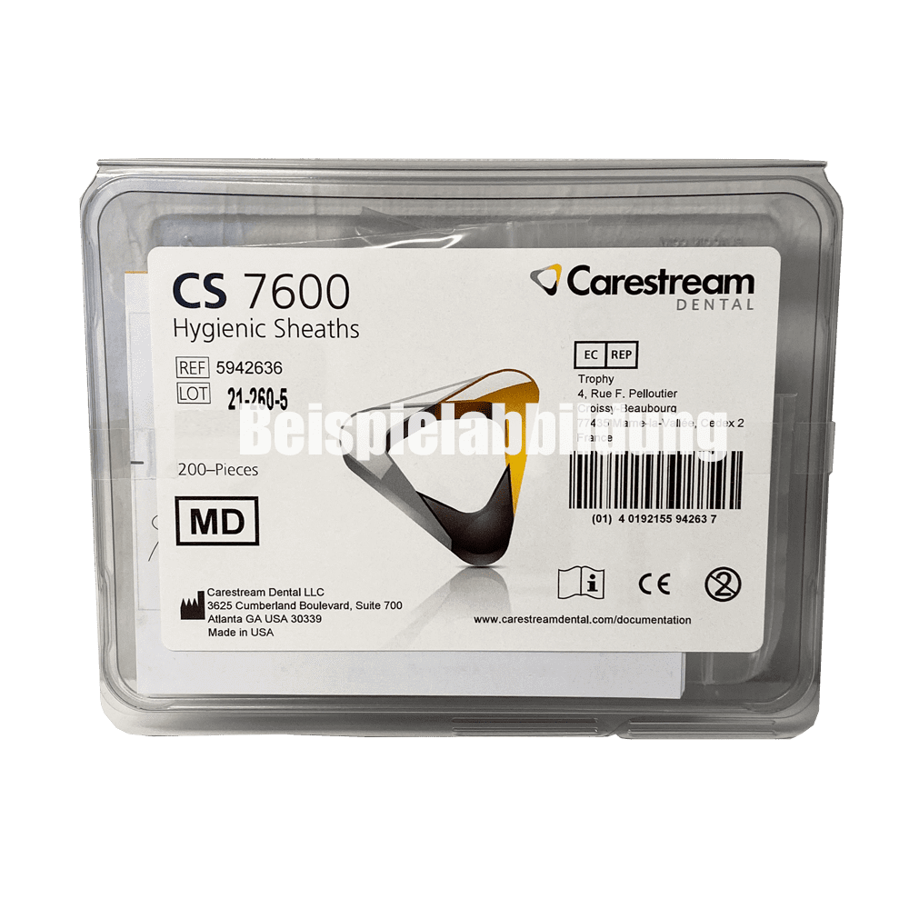 Carestream CS 7600 Hygieneschutzhüllen