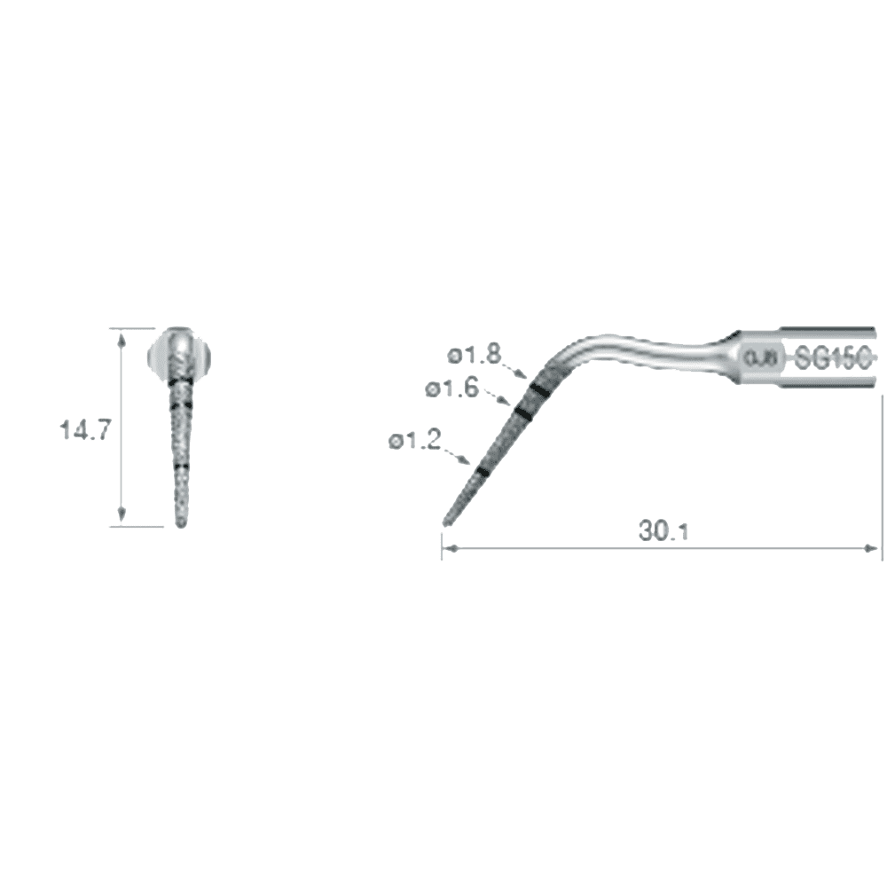 NSK VarioSurg Ansatz SG15C Implantatvorbereitung 