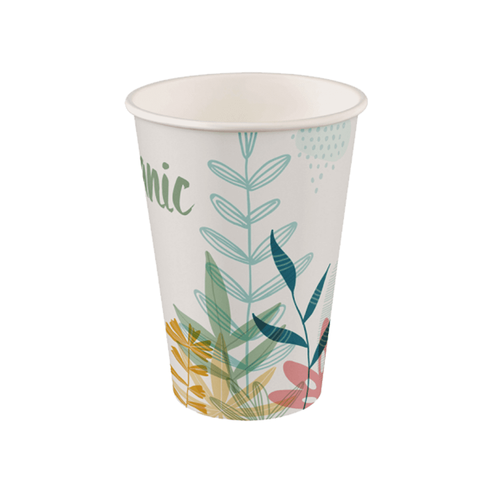 Beycodent Bio-Flower-Hartpapierbecher