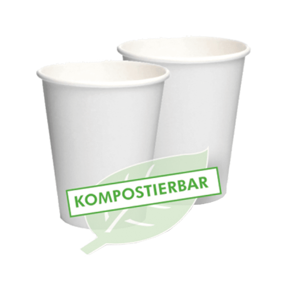 Beycodent Bio-Hartpapierbecher, kompostierbar